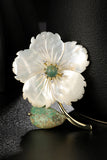 Elegant Floral Brooch