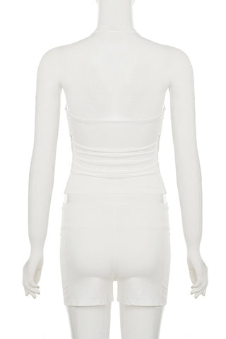 Stylish Halter Short Set