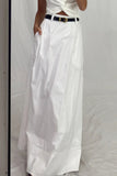 Elegant High-Waist Maxi Skirt
