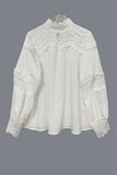 Lace Detail Blouse with Elegant Design