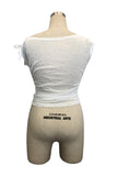 Sparkly Ruched T-Shirt