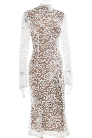 Elegant Lace Evening Dress