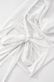 Plunge Neck Draped Halter Top