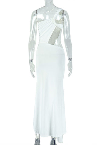 Elegant Ruched Evening Dress