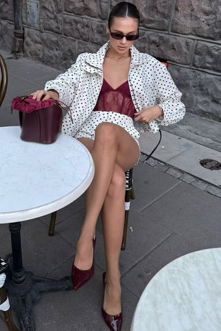 Polka Dot Short Set