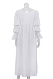 Long Sleeve Ruffled Casual Dress