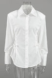Elegant Long-Sleeve Blouse