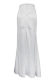 Elegant Maxi Skirt with Chic Draping