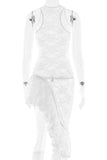 Halter Lace Casual Dress