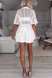 Crochet Trim Shorts