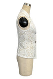 Lace Button-Front Camisole