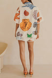 Printed Short Set