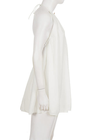 Halter-Neck Casual Dress