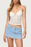 Lace Detail Cami Top