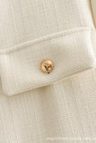 Buttoned Front Cropped Jacket