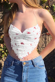 Floral Print Bandana Tank Top