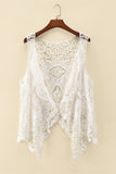Intricate Crochet Detail Camisole