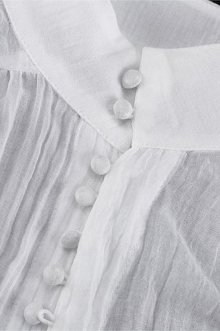 Elegant Button-Front Blouse