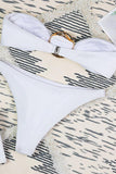 Elegant One-Shoulder Bikini Set