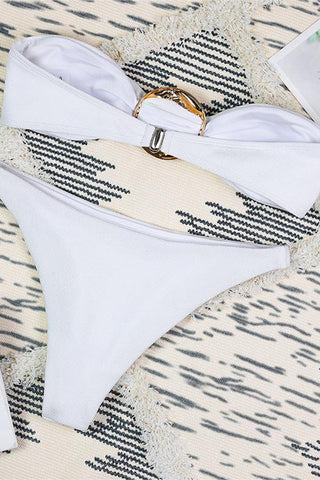 Elegant One-Shoulder Bikini Set