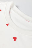 Heart Print Lounge Set