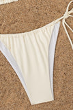 Embellished Palm Tree Bikini Set