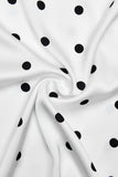 Polka Dot Halter Neck Dress