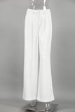 Wide-Leg Casual Pants