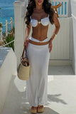 Chic Two-Piece Beach Ensemble