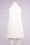 Halter Neck A-Line Dress