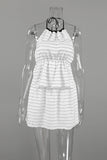 Chic Layered Skirt Set