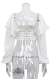 Elegant Ruffle Off-Shoulder Blouse
