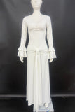 Elegant V-Neck Lace Evening Dress