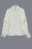 Lace Detail Blouse with Elegant Design