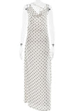 Polka Dot Maxi Dress