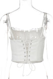 Lace Trimmed Camisole Top