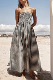 Striped Smocked Sundress