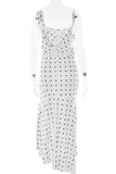 Polka Dot Midi Dress
