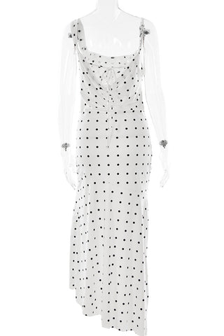 Polka Dot Midi Dress