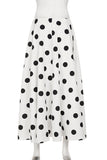Polka Dot Maxi Skirt