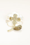 Elegant Floral Brooch