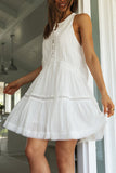 Sleeveless A-Line Casual Dress