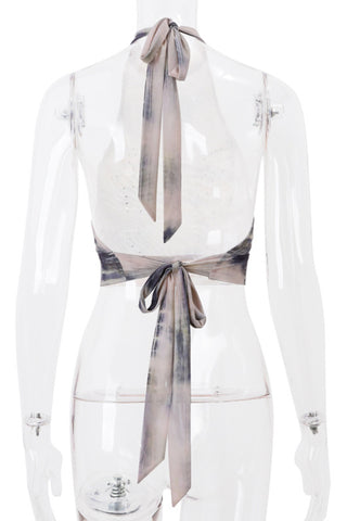 Tie-Back Halter Top
