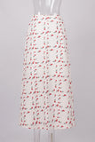 Floral Print Skirt