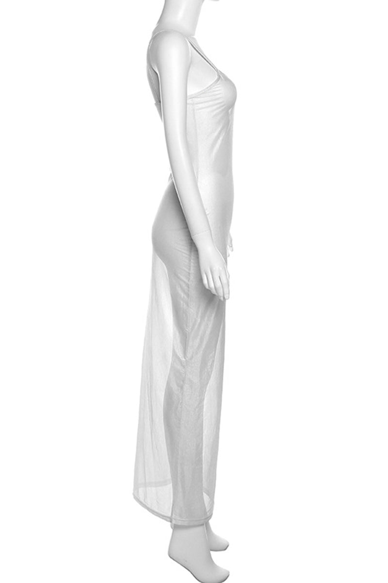 Elegant Sheer Night Out Dress