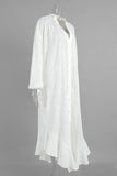 Eyelet Long Casual Dress
