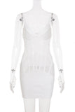 Lace-Trim Cami Casual Dress