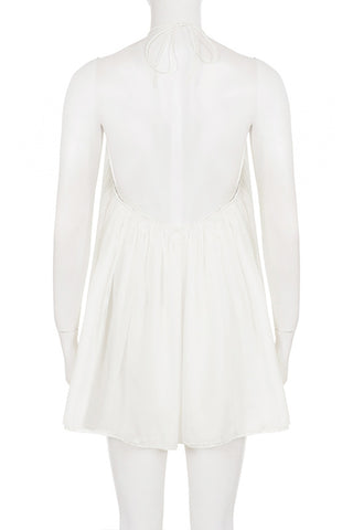 Halter-Neck Casual Dress