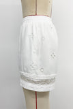 Lace Trim Casual Shorts