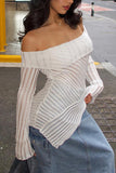 Off-Shoulder Asymmetrical Top